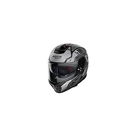 Nolan N80-8 Starscream Motorcycle Helmet - Flat Black/Grey - Medium