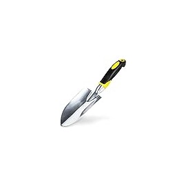 Garden Shovel, Hand Shovel with Soft Rubberized Non-Slip Ergonomic Handle, Garden ...