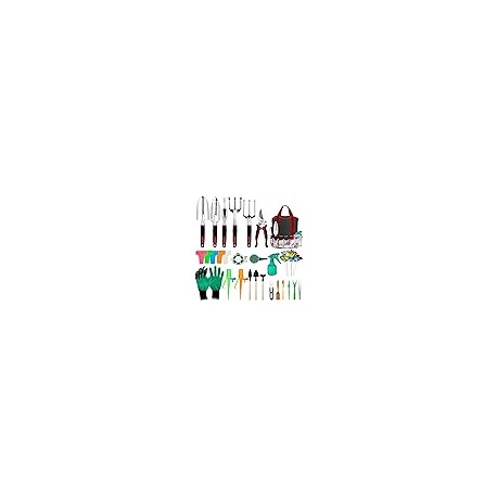 Tudoccy Garden Tools Set 83 Piece Succulent Tools Set Included, Heavy Duty Aluminum ...